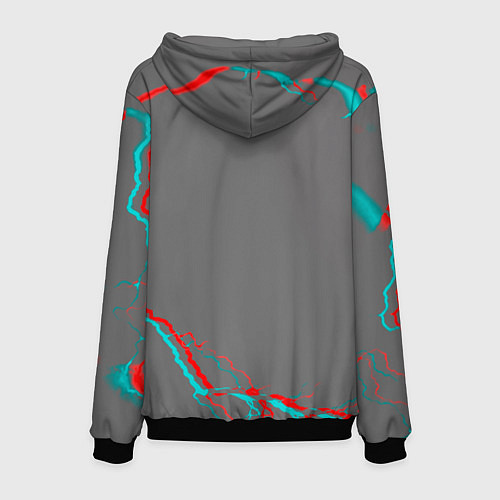 Мужская толстовка Sally Face storm color / 3D-Черный – фото 2