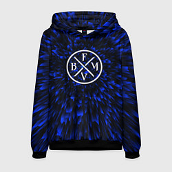 Толстовка-худи мужская Bullet For My Valentine blue energy, цвет: 3D-черный