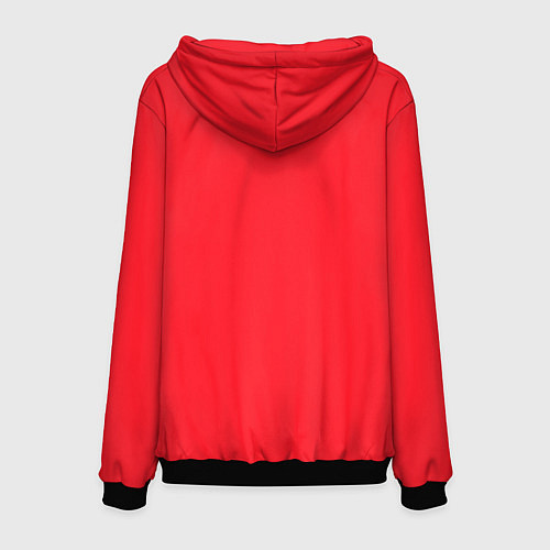 Мужская толстовка Креативная снегурочки - высокая мода / 3D-Черный – фото 2