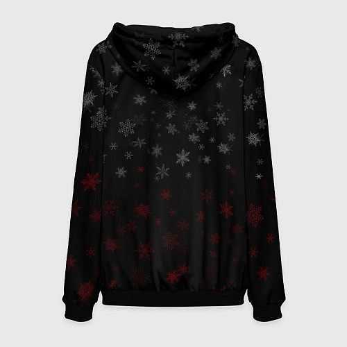 Мужская толстовка Новый год read dead redemption / 3D-Черный – фото 2