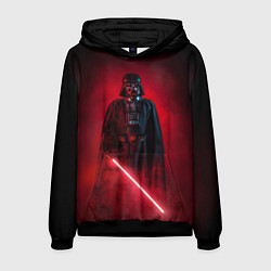 Толстовка-худи мужская Дарт Вейдер - владыка ситх, цвет: 3D-черный