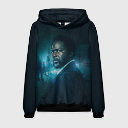 Толстовка-худи мужская Извне, цвет: 3D-черный