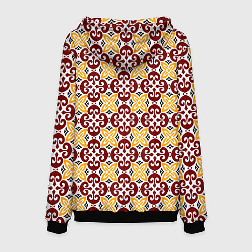 Мужская толстовка Арабеска / 3D-Черный – фото 2