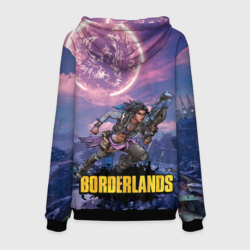 Мужская толстовка Borderlands вооружение / 3D-Черный – фото 2