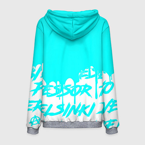 Мужская толстовка Rust надписи краски / 3D-Меланж – фото 2