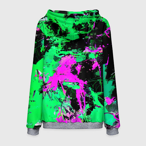 Мужская толстовка Counter Strike - neon revolution / 3D-Меланж – фото 2