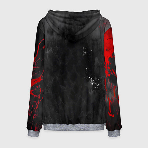 Мужская толстовка Человек паук и веном / 3D-Меланж – фото 2