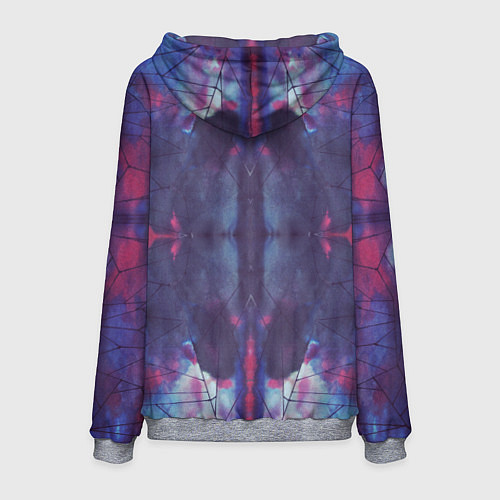 Мужская толстовка Космическая паутина / 3D-Меланж – фото 2