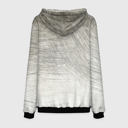 Мужская толстовка Батя в здании - галлюцинации / 3D-Черный – фото 2