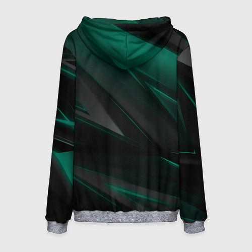 Мужская толстовка Kingdom Come Deliverance 2 green black / 3D-Меланж – фото 2