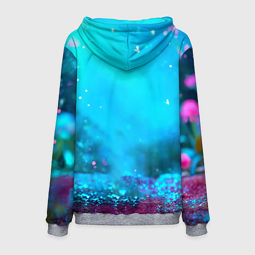 Мужская толстовка Розовая уточка / 3D-Меланж – фото 2