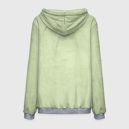 Мужская толстовка Злой кролик 2025 / 3D-Меланж – фото 2