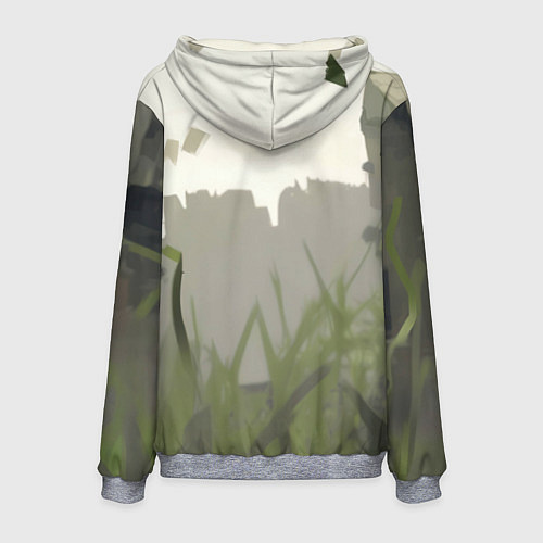 Мужская толстовка Довольный Джокер / 3D-Меланж – фото 2