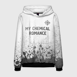 Толстовка-худи мужская My Chemical Romance - white gradient посередине, цвет: 3D-черный