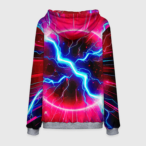 Мужская толстовка Metallica - neon glow / 3D-Меланж – фото 2