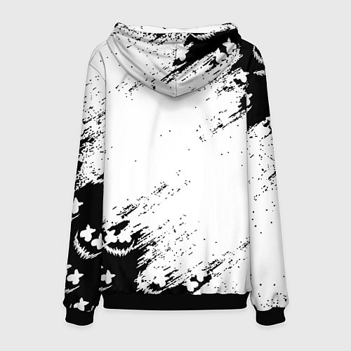 Мужская толстовка Marshmello x Linkin park / 3D-Черный – фото 2