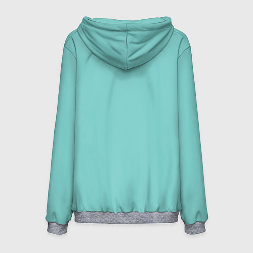 Мужская толстовка Маяк и розы / 3D-Меланж – фото 2