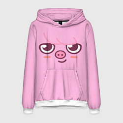 Толстовка-худи мужская Dwaekki skzoo, цвет: 3D-белый