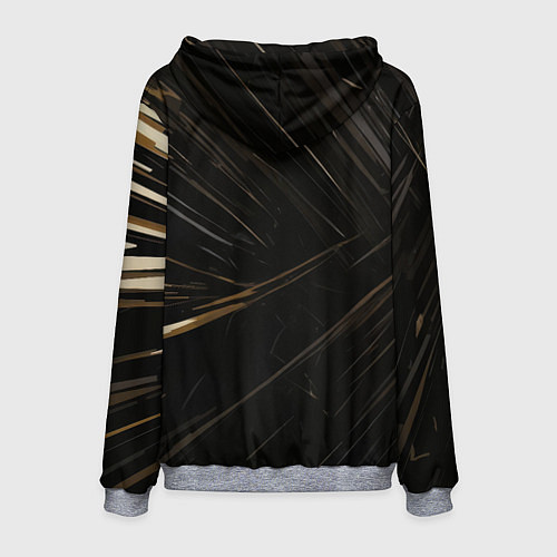 Мужская толстовка Бэтмен черный плащ / 3D-Меланж – фото 2