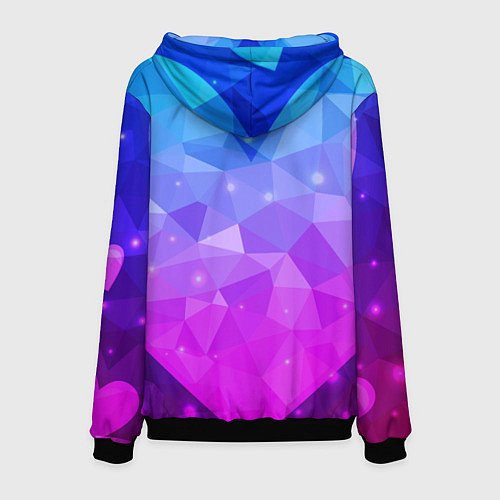 Мужская толстовка Кактус в виде инопланетянина / 3D-Черный – фото 2