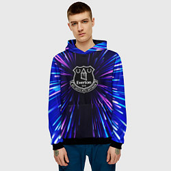 Толстовка-худи мужская Everton neon energy, цвет: 3D-черный — фото 2