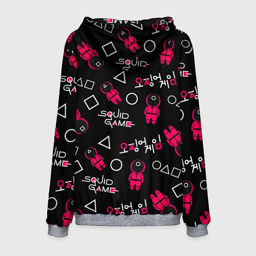 Мужская толстовка Monster energy x Ojingeo geim / 3D-Меланж – фото 2