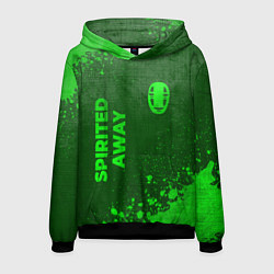Мужская толстовка Spirited Away - green gradient вертикально
