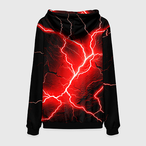 Мужская толстовка Lightning / 3D-Черный – фото 2