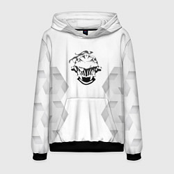 Толстовка-худи мужская Goblin Slayer white poly, цвет: 3D-черный