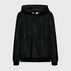 Мужская толстовка Color black green