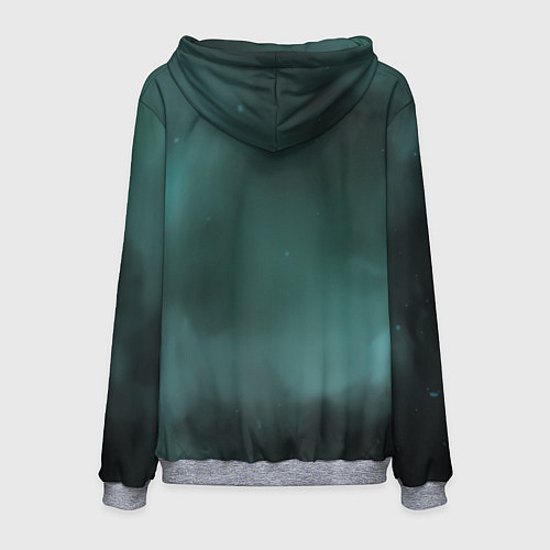 Мужская толстовка Чужой в космосе / 3D-Меланж – фото 2