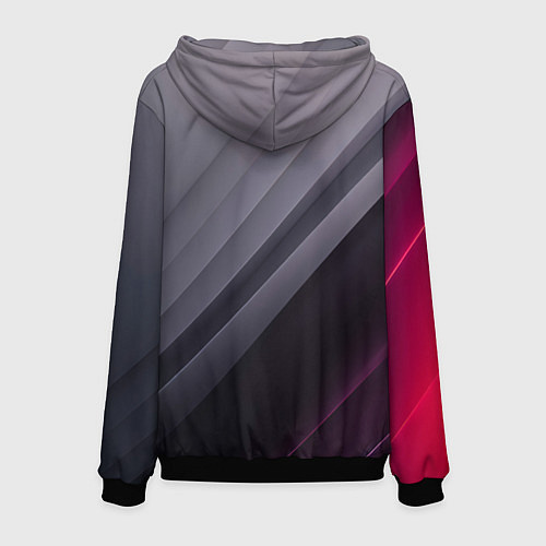 Мужская толстовка Color black grey / 3D-Черный – фото 2