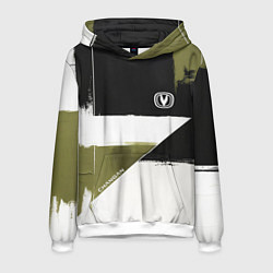 Толстовка-худи мужская Changan логотип, цвет: 3D-белый