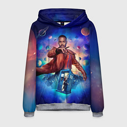 Толстовка-худи мужская Доктор Кто Шути Гатва, цвет: 3D-меланж