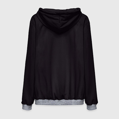 Мужская толстовка BMW на красном фоне / 3D-Меланж – фото 2