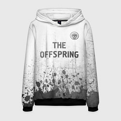 Толстовка-худи мужская The Offspring - white gradient посередине, цвет: 3D-черный
