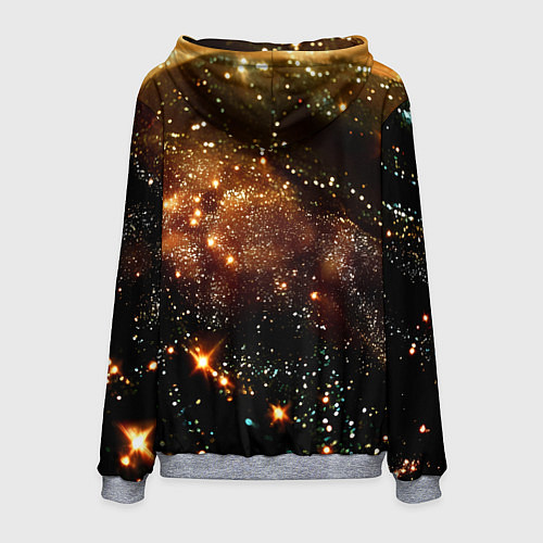 Мужская толстовка Билли Айлиш с блестками на фоне / 3D-Меланж – фото 2