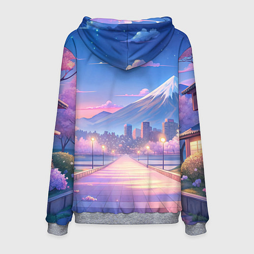 Мужская толстовка Ниндзя Билли Айлиш / 3D-Меланж – фото 2