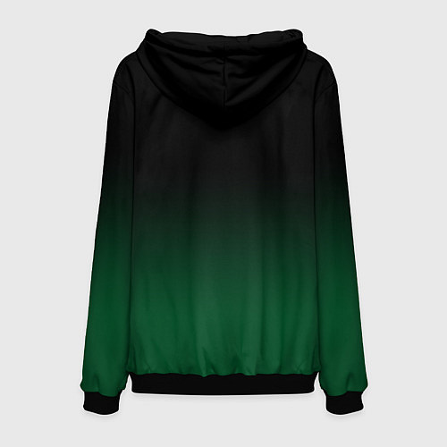 Мужская толстовка ФК Краснодар - градиент / 3D-Черный – фото 2