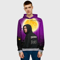 Толстовка-худи мужская Deadboy Bones, цвет: 3D-меланж — фото 2
