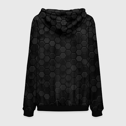 Мужская толстовка Сент Луис Блюз - черные соты / 3D-Черный – фото 2