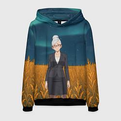 Толстовка-худи мужская Сэйко Аясэ Дандадан, цвет: 3D-черный