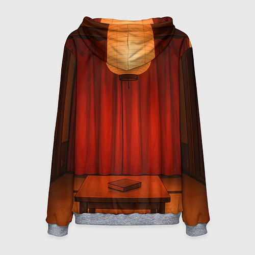 Мужская толстовка Dandadan Seiko в красном платье / 3D-Меланж – фото 2