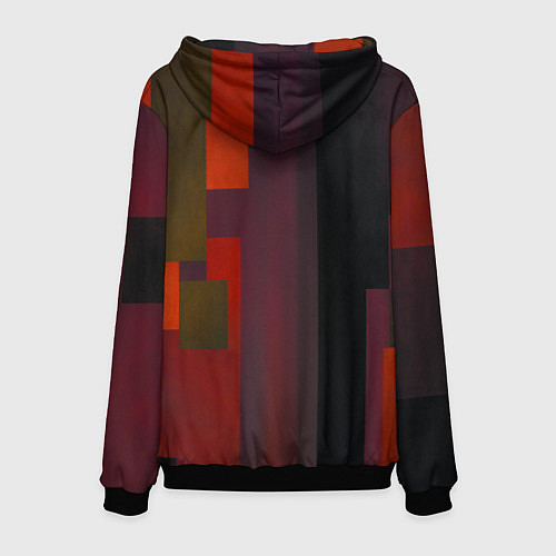 Мужская толстовка Девушка с автоматом ретрофутуризм поп-арт 1970-е / 3D-Черный – фото 2