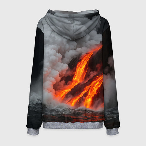 Мужская толстовка Тихий Саша гроза врагов / 3D-Меланж – фото 2