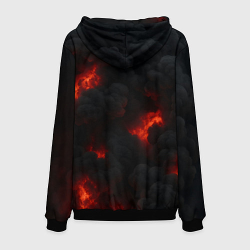 Мужская толстовка Сашин удар аргумент без слов / 3D-Черный – фото 2