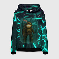 Толстовка-худи мужская Эрик Картман во вселенной BioShock, цвет: 3D-черный