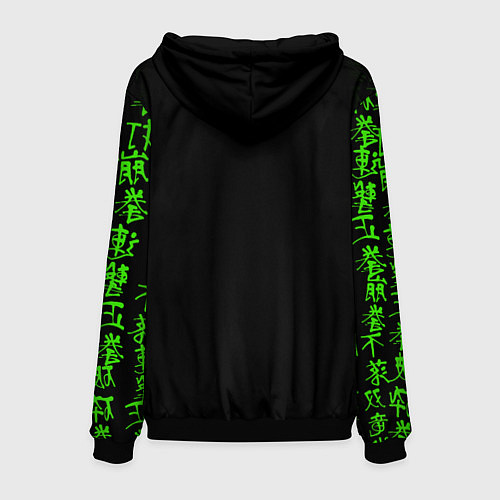 Мужская толстовка Аниме Человек бензопила / 3D-Черный – фото 2