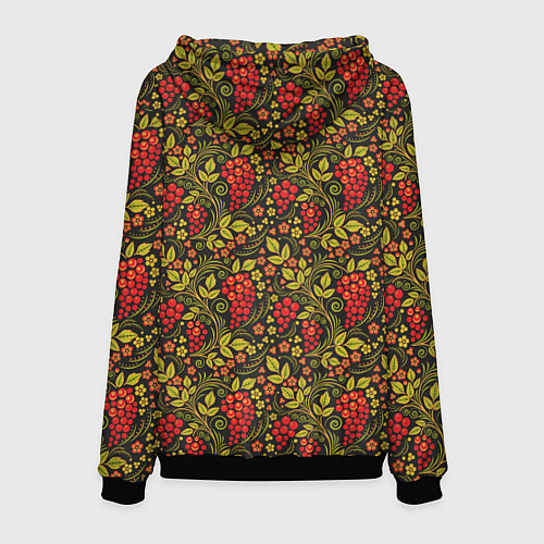 Мужская толстовка Славянский узор / 3D-Черный – фото 2