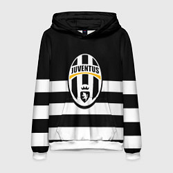 Толстовка-худи мужская Juventus линии, цвет: 3D-белый